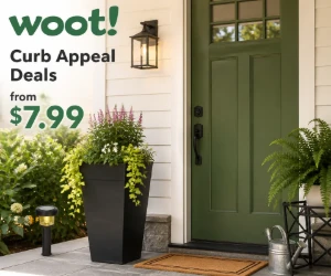 Curb Appeal Deals From $7.99 at Woot - Outdoor Fixes for Less