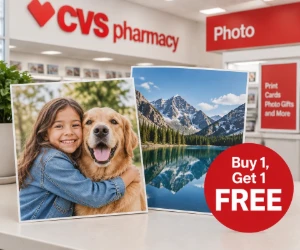 CVS Photo Enlargements: Buy 1, Get 1 FREE