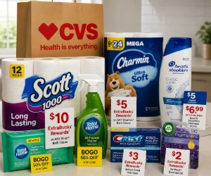 CVS Turns Routine Restocks Into Rewards: $10 ExtraBucks on Scott, $6.99 Head & Shoulders + $5 Coupon & More