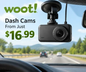 Dash Cams From Just $16.99 at Woot