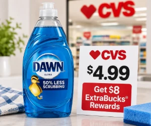 Dawn Dish Care for $4.99 + $8 ExtraBucks at CVS