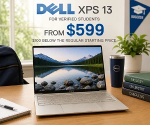 Dell XPS 13 From $599 for Verified Students - $100 Below the Regular Starting Price