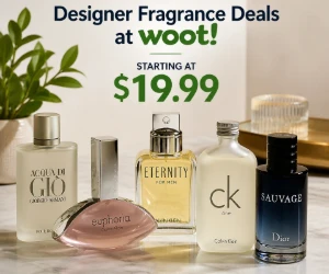 Designer Fragrance Deals at Woot - Calvin Klein & More Starting at $19.99