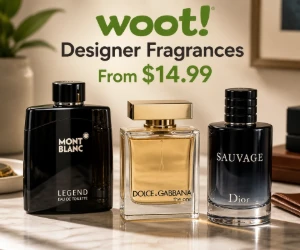 Designer Fragrances From $14.99 at Woot - Montblanc, Dolce & Gabbana & More