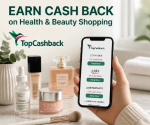 Earn Cash Back on Health & Beauty Shopping With TopCashback