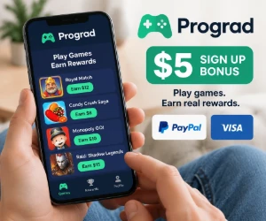Earn Money Playing Games With Prograd