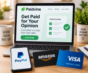 Earn Up to $4 Per Survey With Paidvine - Get Real Cash, Not Points!