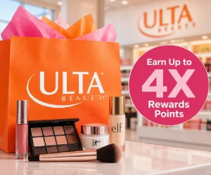 Earn Up to 4X Ulta Beauty Rewards Points Today