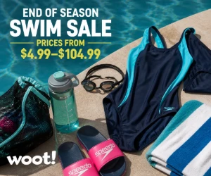 End-of-Season Swim Deals at Woot - Buy Summer Gear Before Prices Bounce Back