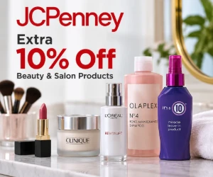 Extra 10% Off JCPenney Beauty & Salon Products
