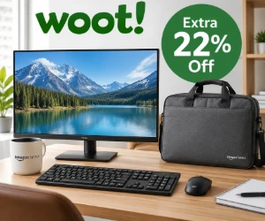 Extra 22% Off PC & Office Gear at Woot