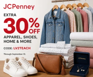 Extra 30% Off Apparel, Shoes, Home & More at JCPenney