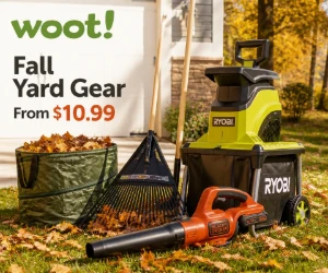 Fall Yard Gear at Woot From $10.99 - Tools for Cleanup Season
