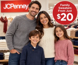 Family Sweaters From Just $20 at JCPenney