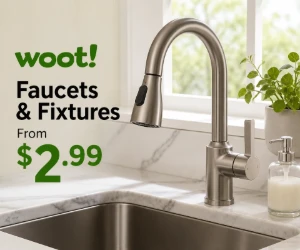 Faucets & Fixtures From $2.99 at Woot - Cheap Fixes for a Tired Kitchen or Bath