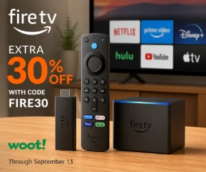 Fire TV Streaming Devices at Woot + Extra 30% Off