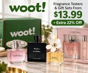 Fragrance Testers & Gift Sets From $13.99 + Extra 22% Off at Woot