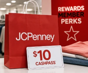 Free $10 JCPenney CashPass + Giveaways on September 25