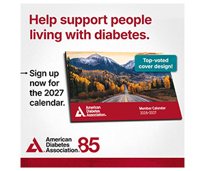 Free 2027 American Diabetes Association Calendar