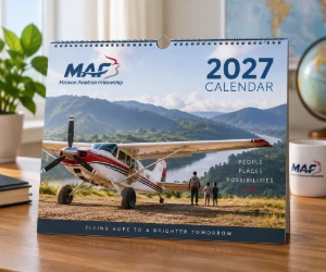 Free 2027 Mission Aviation Fellowship Calendar by Mail