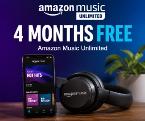 Free 4 Months of Amazon Music Unlimited