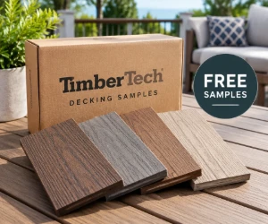 Free 4 TimberTech Decking Samples Delivered to Your Home