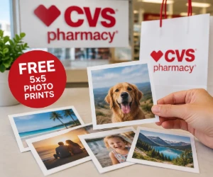 Free 5 Retro 5x5 Photo Prints at CVS Through October 19