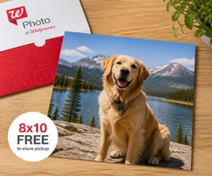 Free 8×10 Photo Print at Walgreens