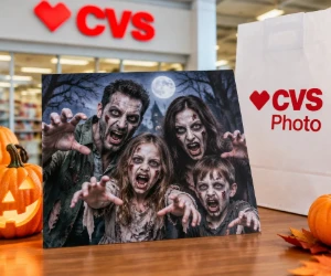 Free 8×10 Zombie Photo Print at CVS for Halloween
