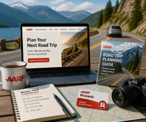 Free AARP Road Trip Planning Resources With Rewards Points
