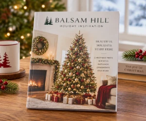 Free Balsam Hill Holiday Catalog With Christmas Decorating Ideas