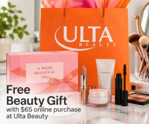 Free Beauty Gift With $65 Online Purchase at Ulta
