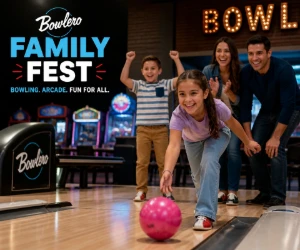 Free Bowling, Arcade Play & Family Fun at Bowlero Family Fest