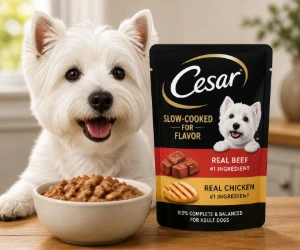 Free CESAR Slow-Cooked Dog Food Sample