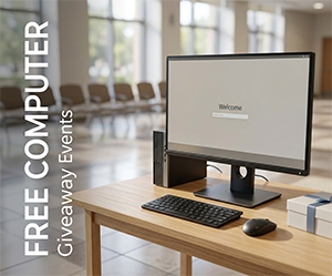 Free Computer Through Compudopt Giveaway Events