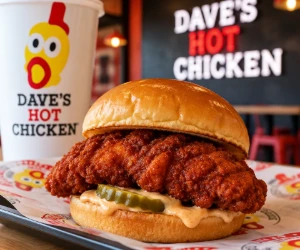 Free Dave’s Hot Chicken Slider on October 13