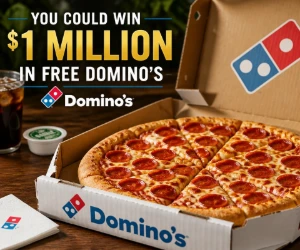 Free Domino’s Could Be Yours in a $1 Million Giveaway