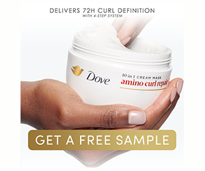 Free Dove Amino Curl Repair Mask Sample