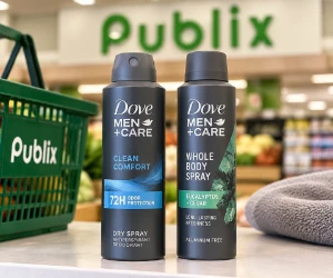 Free Dove Men+Care Deodorant or Whole Body Spray at Publix With Purchase