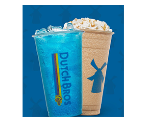 Free Dutch Bros Medium Drink