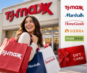Free Early Shopping + Gift Card Chances at TJX Stores October 2-4