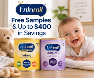 Free Enfamil Formula Samples and Up to $400 in Savings