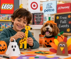 Free Fall 2026 Events: LEGO Builds, Halloween Crafts & More