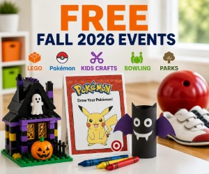 Free Fall 2026 Events: LEGO, Pokémon, Kids Crafts & More