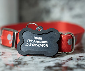 Free FidoAlert Pet ID Tag