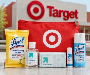 Free Flu-Season Essentials Pouch With Lysol & up&up Samples at Target