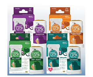 Free Full-Size Vetality Twist + Lick Well Gel for Dogs