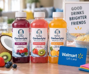 Free Gerberlyte House Party Pack + Walmart Gift Card