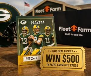 Free Green Bay Packers Cards at Fleet Farm + Chance to Win $500