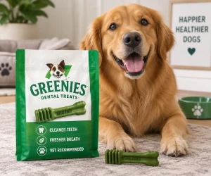 Free GREENIES Dental Treats for Dogs - Cleaner Teeth & Fresher Breath
